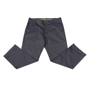 Lee Mens Extreme Comfort MVP Straight Fit Chino Pants Charcoal Gray 38x30